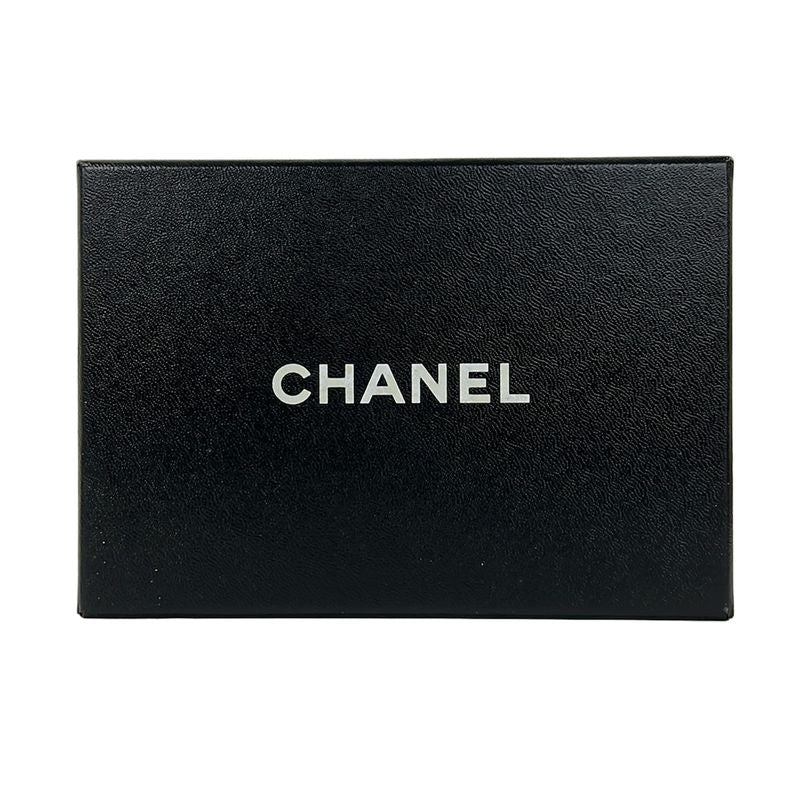 Chanel Trifold Wallet Black CC Logo