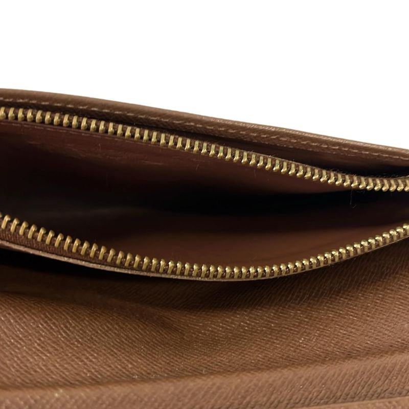 Louis Vuitton Wallet Monogram Portefeuille Brother Gold)