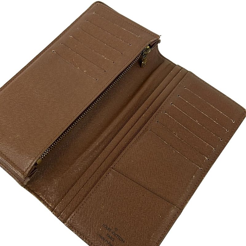 Louis Vuitton Wallet Monogram Portefeuille Brother Gold)