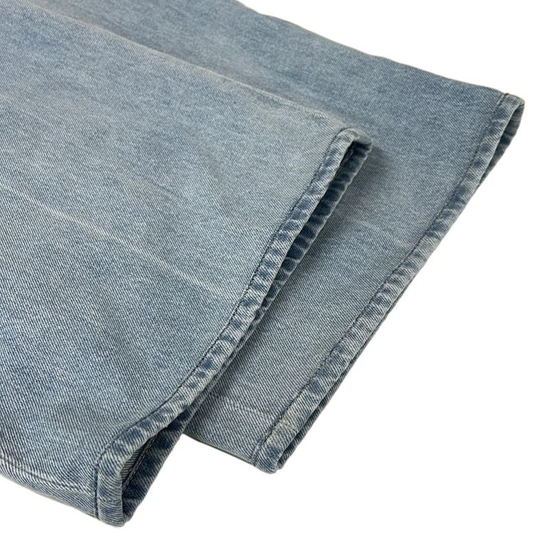 Chanel Pants 36 S Light Blue Full Length Denim