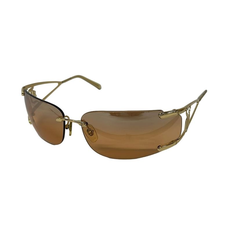 Versace Sunglasses Brown Gold