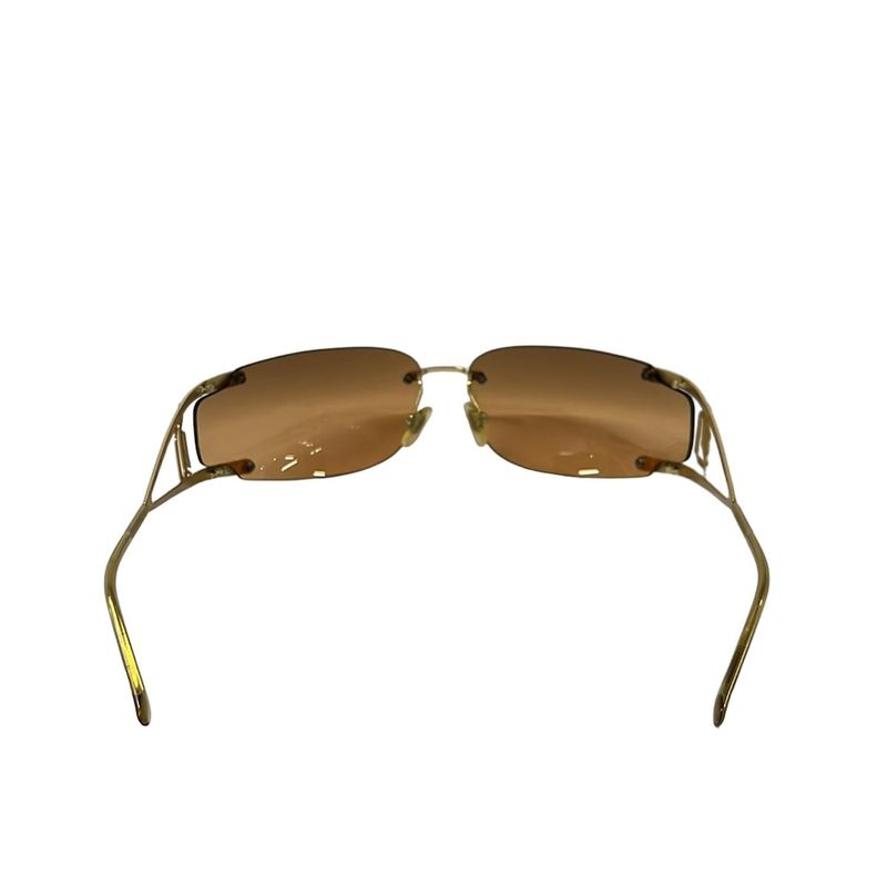 Versace Sunglasses Brown Gold