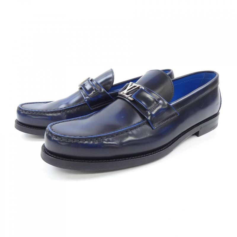 Louis Vuitton Shoes Black 7 Blue