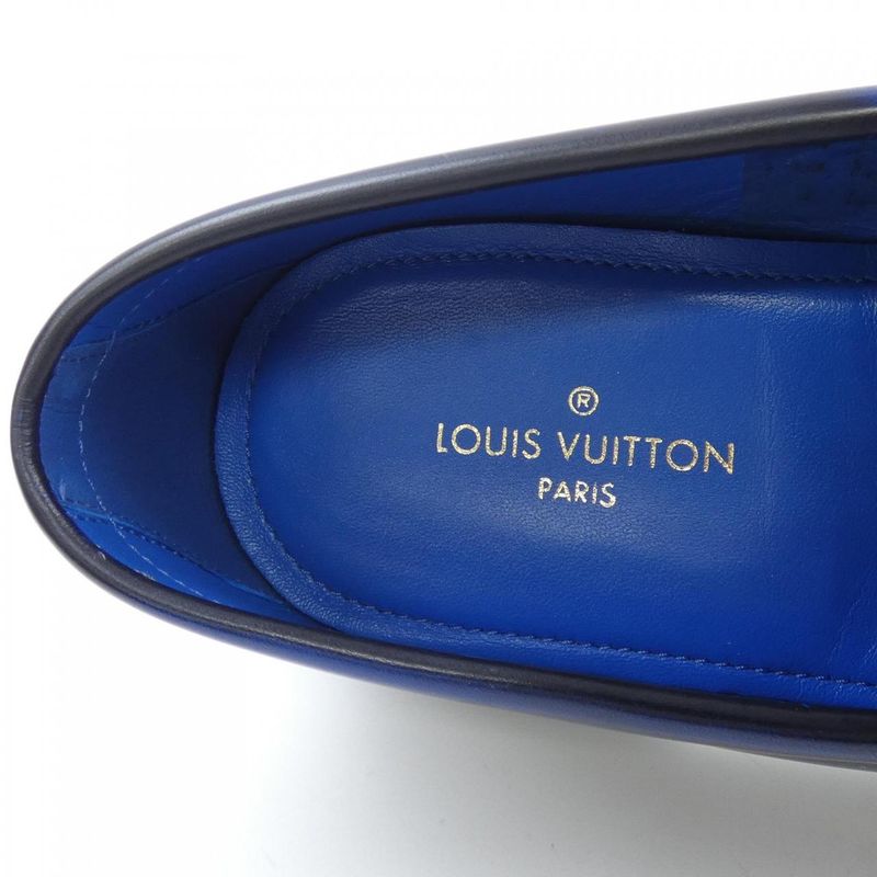 Louis Vuitton Shoes Black 7 Blue