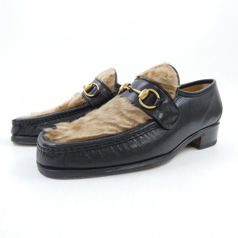 Gucci Shoes Black 7 Beige