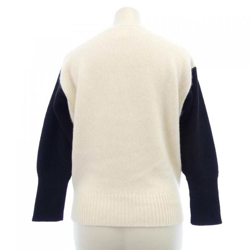Chanel Vintage Knit Top Black White