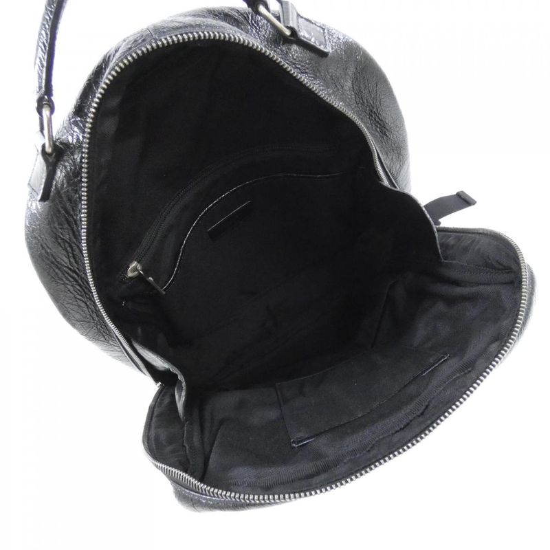 Saint Laurent Backpack Leather Black