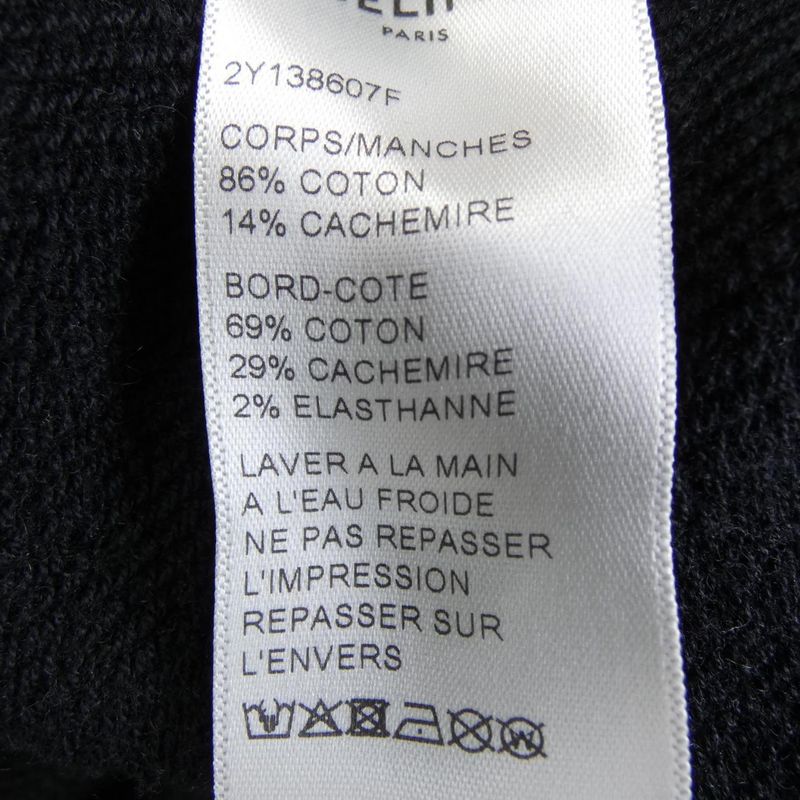 Celine Sweatshirt Cashmere Black