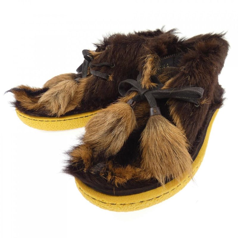 Prada Shoes Brown 7 Yellow