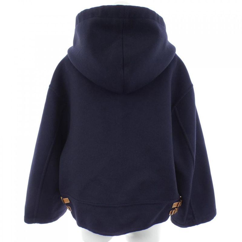 Celine Triomphe Jacket Cashmere Navy