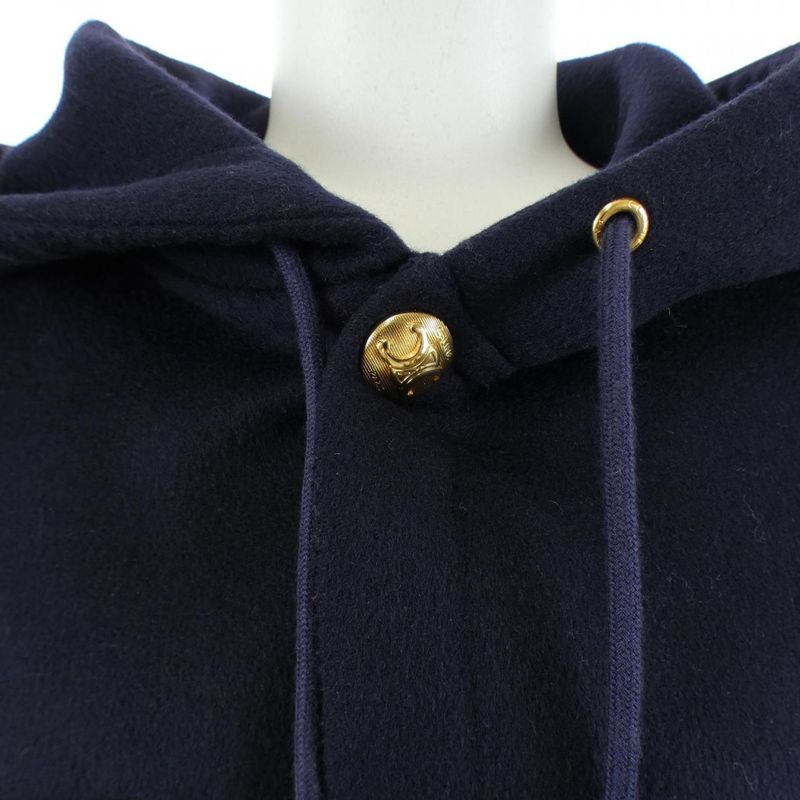 Celine Triomphe Jacket Cashmere Navy