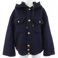 Celine Triomphe Jacket Cashmere Navy