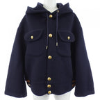 Celine Triomphe Jacket Cashmere Navy