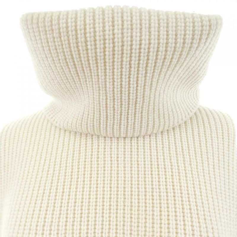 Hermes Knit Top Cashmere White