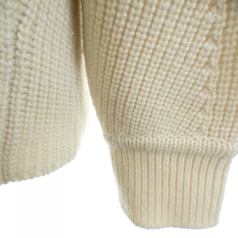 Hermes Knit Top Cashmere White