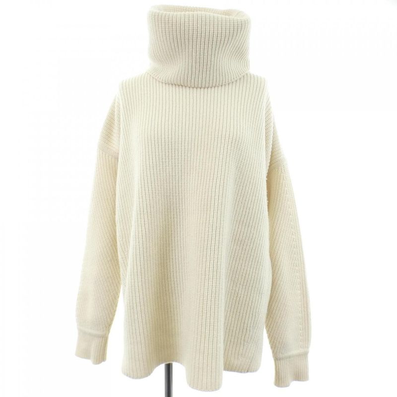 Hermes Knit Top Cashmere White