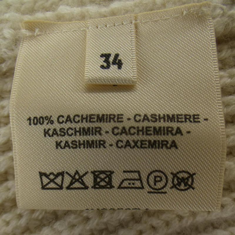Hermes Knit Top Cashmere White