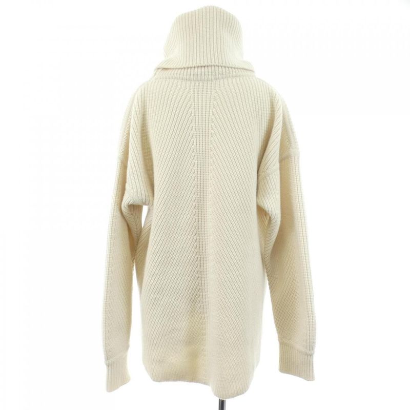 Hermes Knit Top Cashmere White