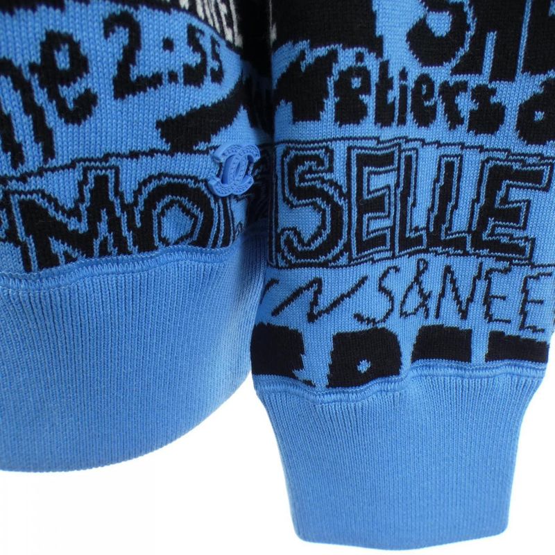 Chanel Knit Top Cashmere Blue