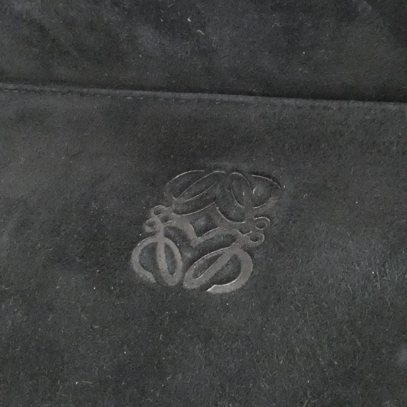 Loewe Vintage Bag Suede Black