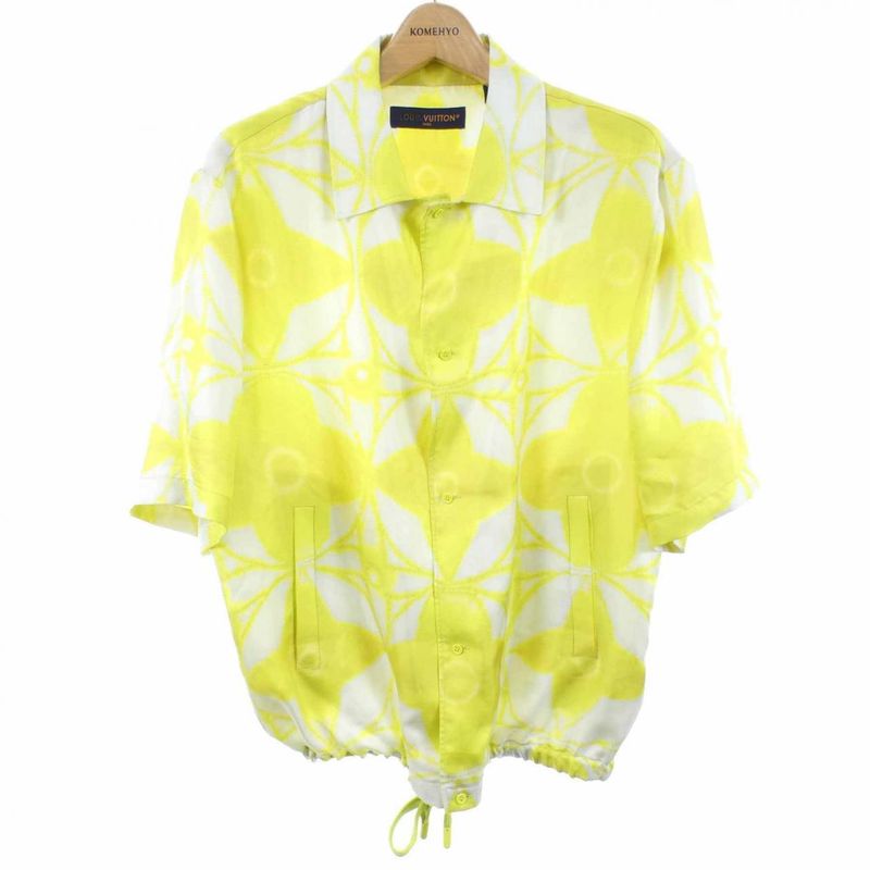Louis Vuitton Monogram Shaved Short Sleeve Shirt S/S