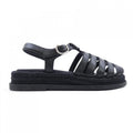 Chanel Sandals Lambskin Black