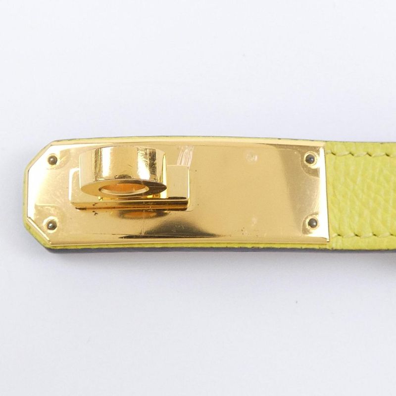 Hermes Kelly Handbag Yellow