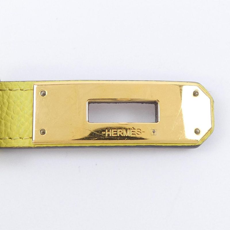 Hermes Kelly Handbag Yellow