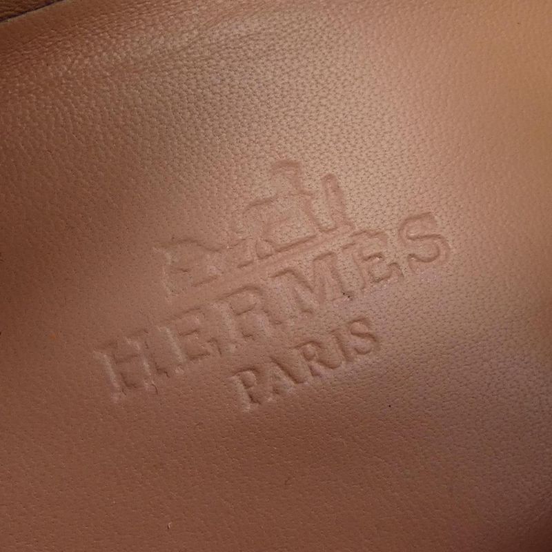 Hermes Paris Shoes Black 35