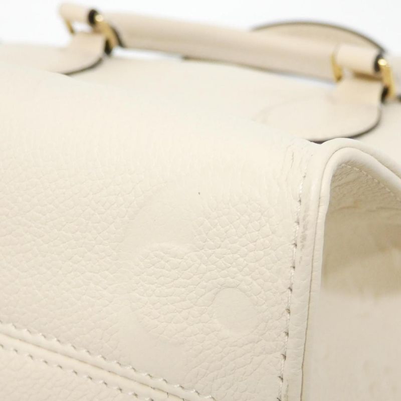 Louis Vuitton Monogram Empreinte on the Go PM Bag Creme