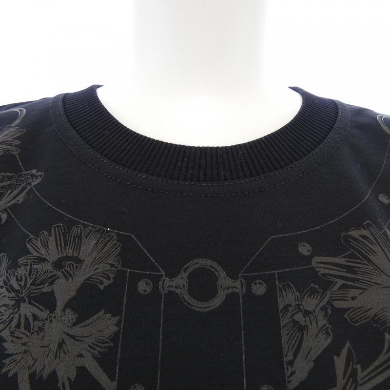 Hermes Cartouche T-Shirt Black 38 Translucency
