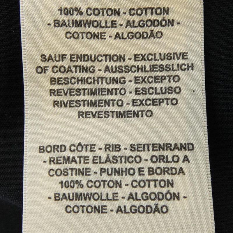 Hermes Cartouche T-Shirt Black 38 Translucency