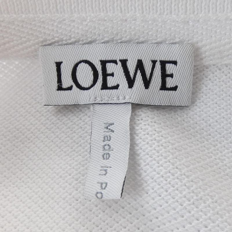Loewe Polo Shirt White Translucency