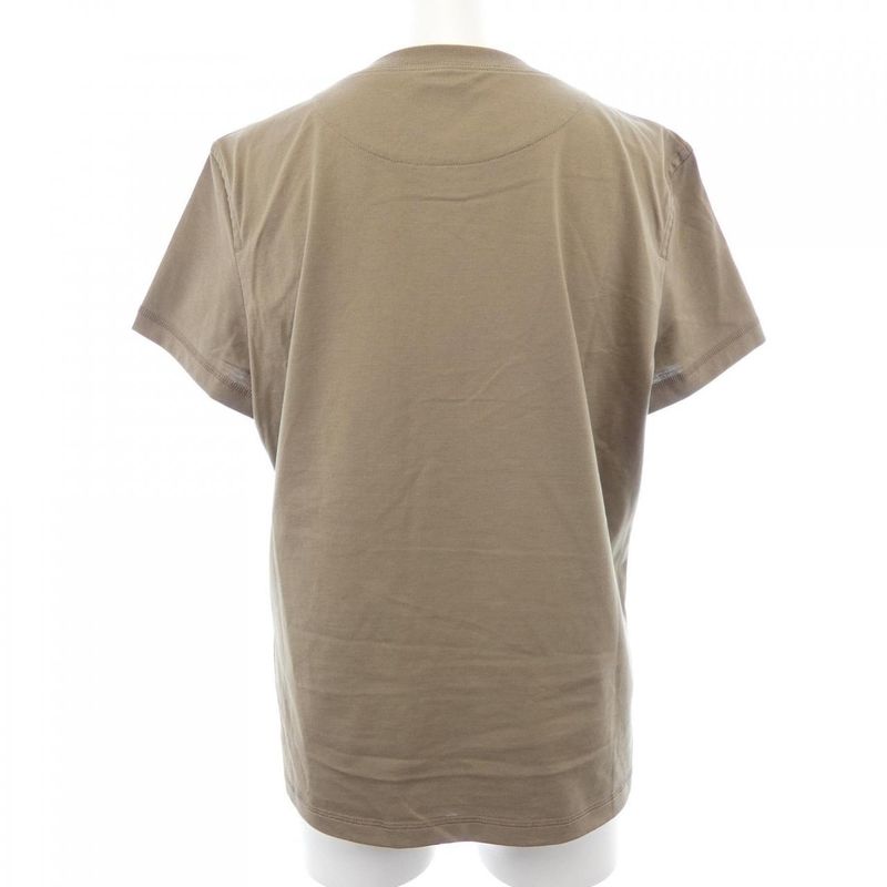Hermes Mosaic T-Shirt Khaki 38