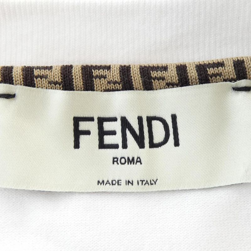 Fendi Ajxg T-Shirt White Translucency