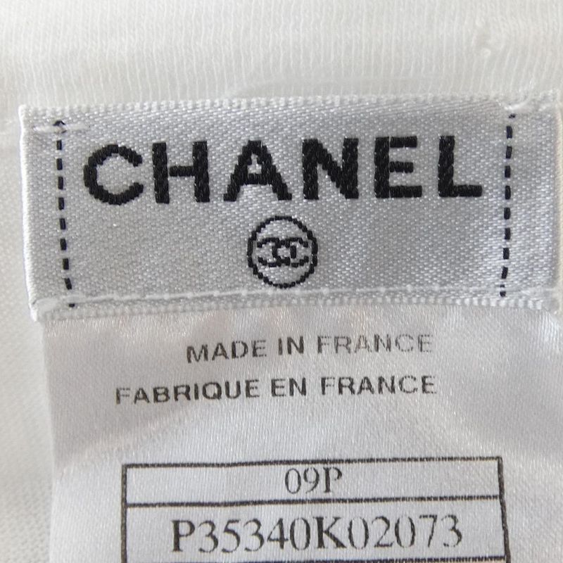 Chanel T-Shirt White 46 Translucency