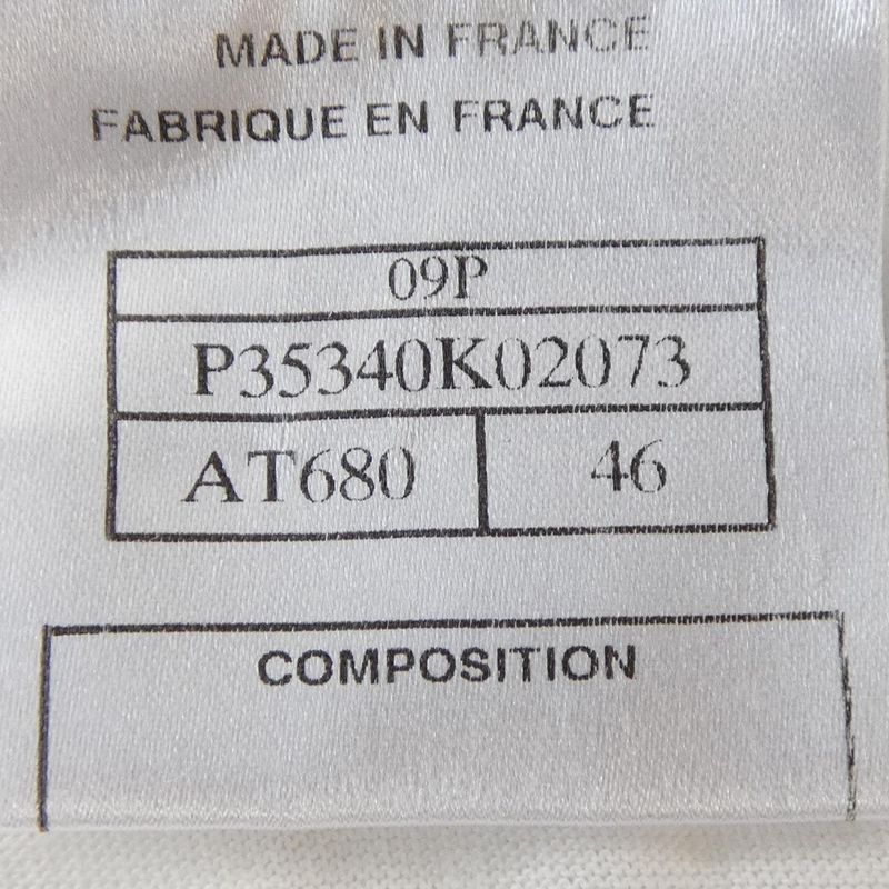 Chanel T-Shirt White 46 Translucency