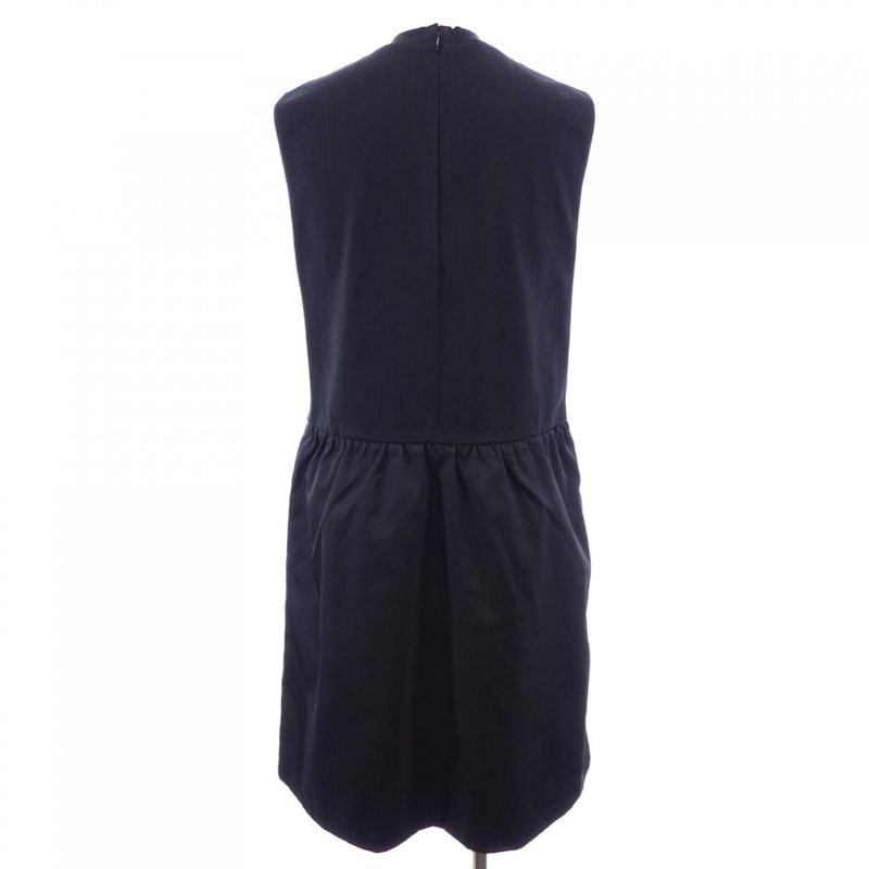Prada Triangle Logo Dress