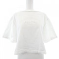 Prada Triangle Logo T-Shirt White Translucency