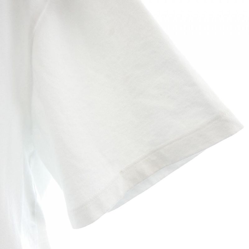 Prada Triangle Logo T-Shirt White Translucency