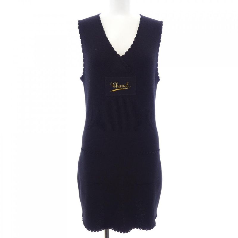 Chanel Dress Black 38