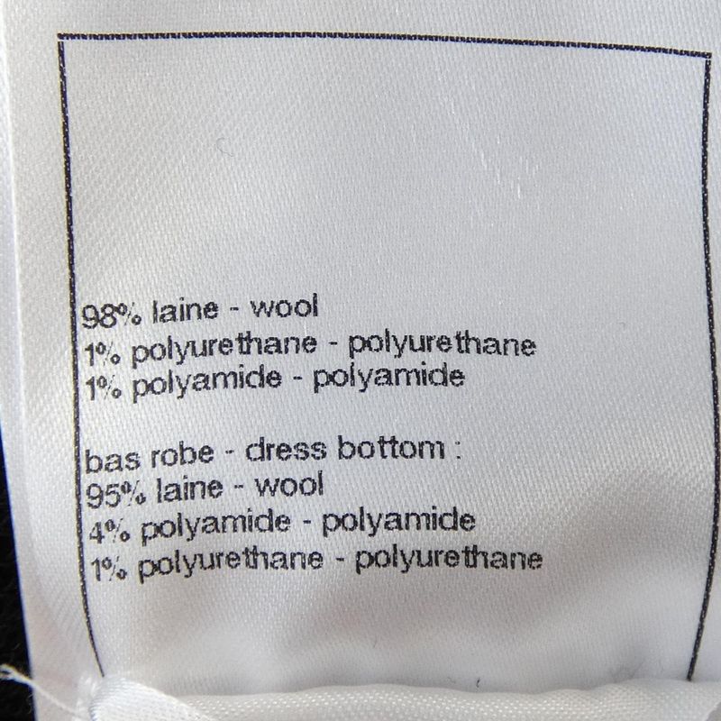 Chanel Dress Black 38