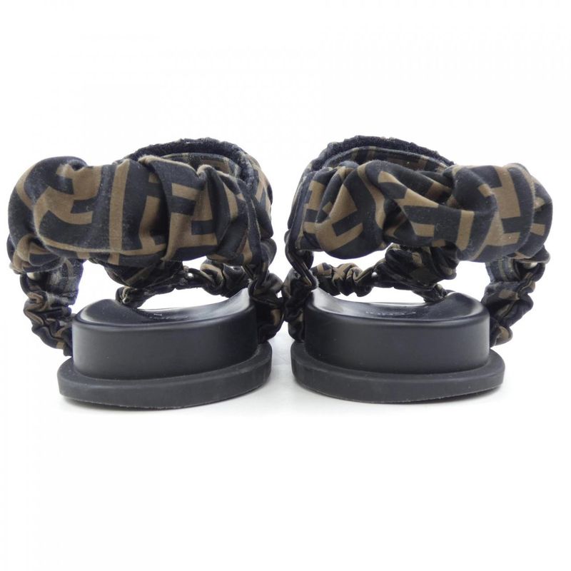 Fendi Sandals Black 36 Brown