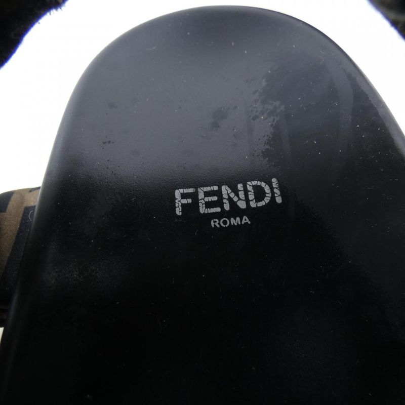 Fendi Sandals Black 36 Brown