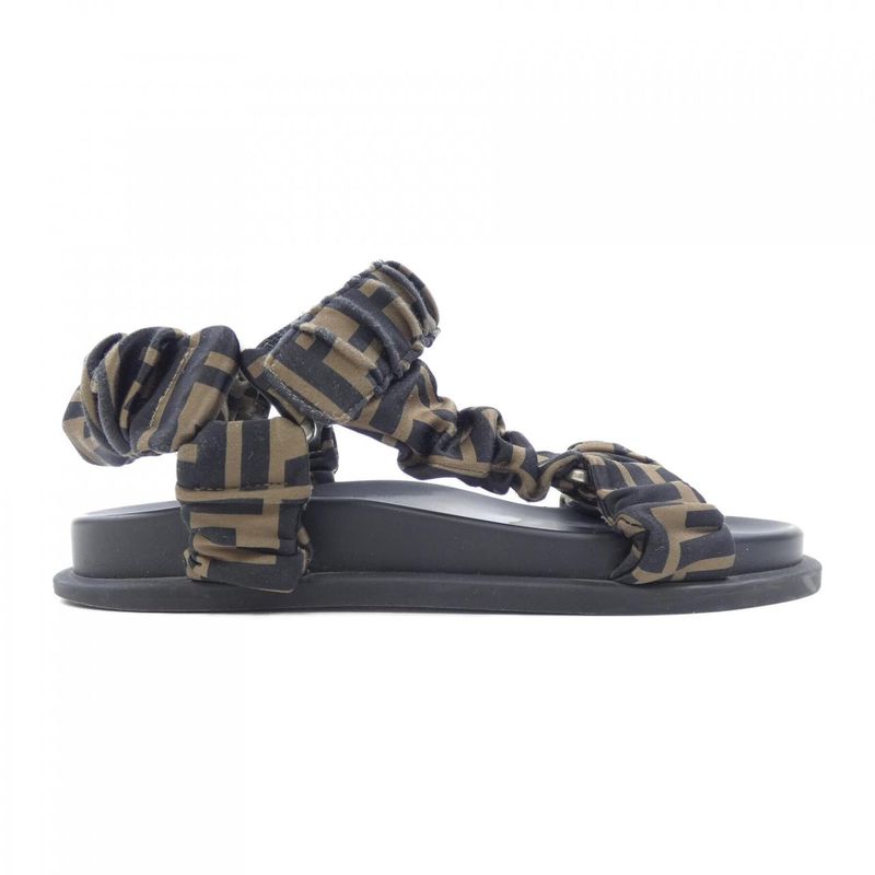 Fendi Sandals Black 36 Brown