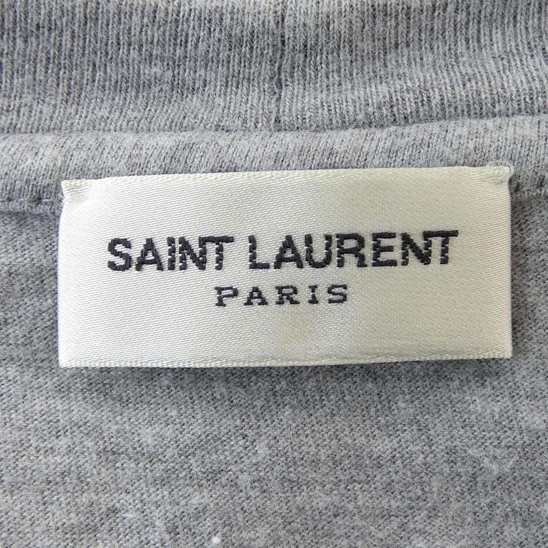 Saint Laurent T-Shirt Gray XS