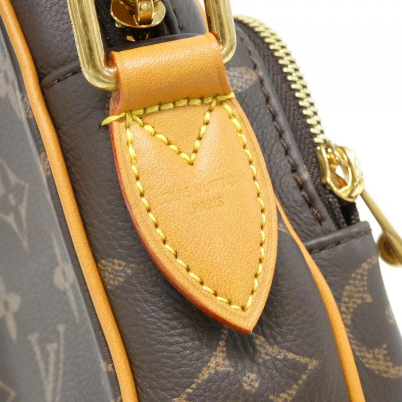 Louis Vuitton Monogram Leather Amazon Shoulder Bag Marron