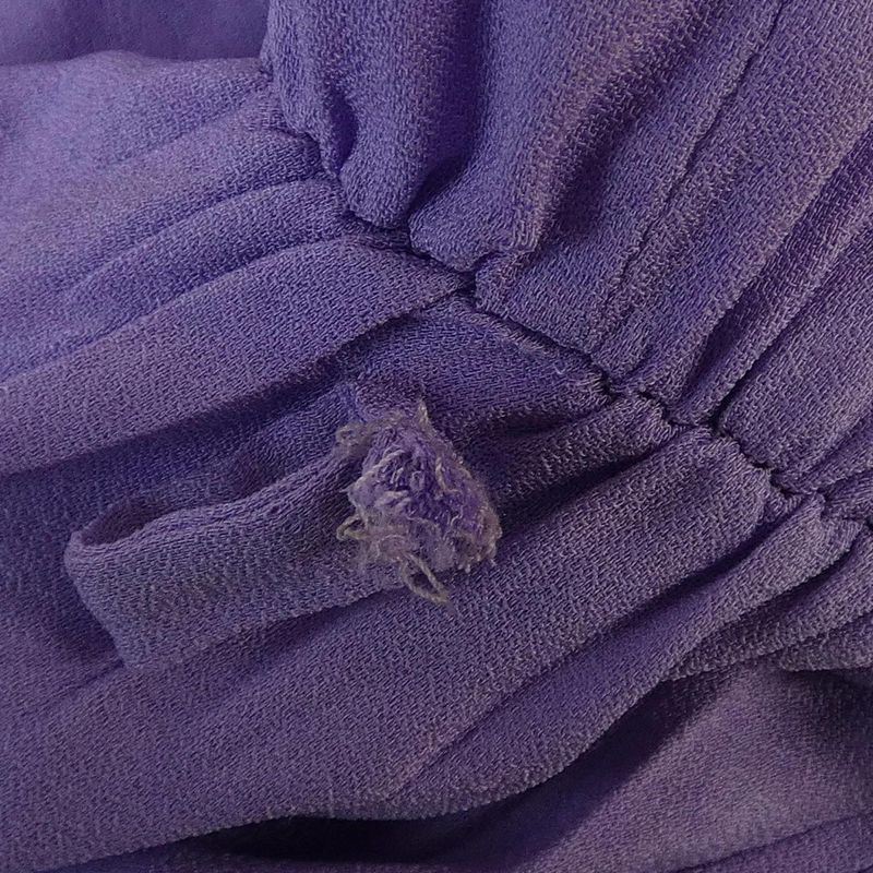 Versace Dress Silk Green Purple