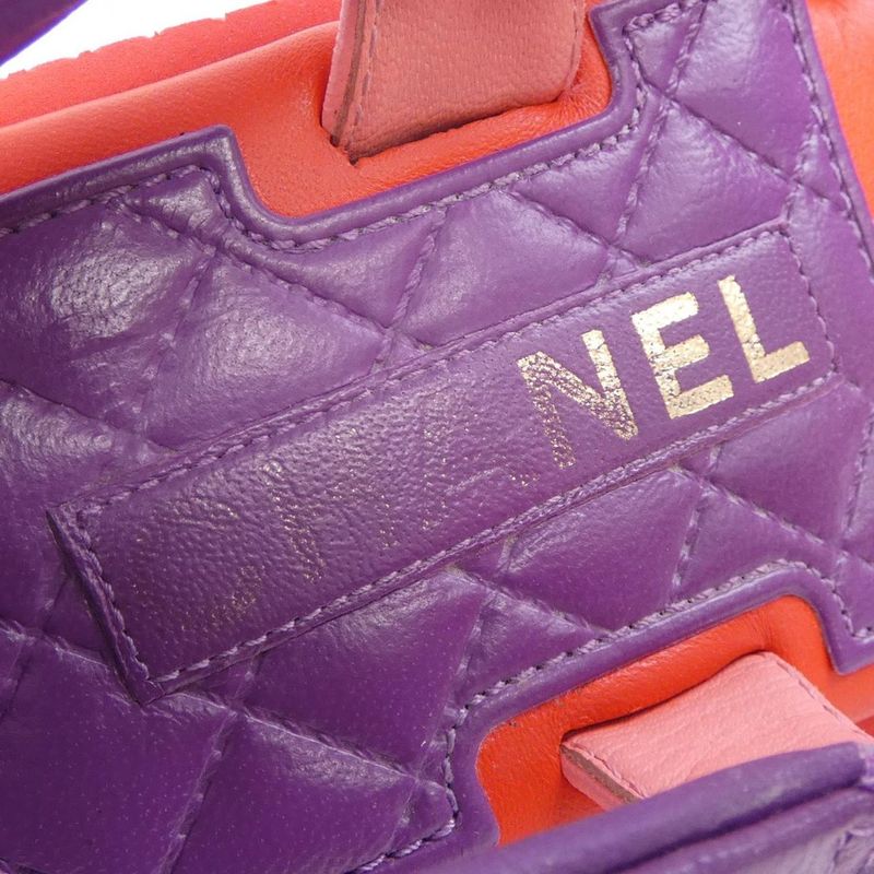 Chanel Sandals Red 37 Pink Purple