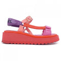 Chanel Sandals Red 37 Pink Purple